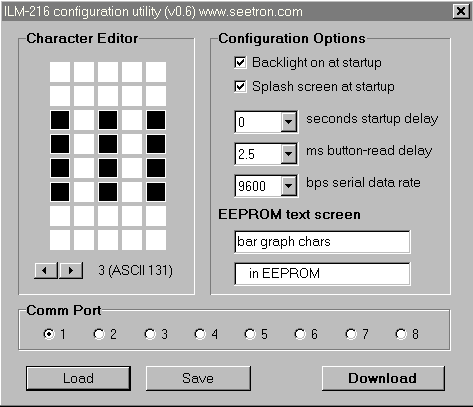 ILM config program