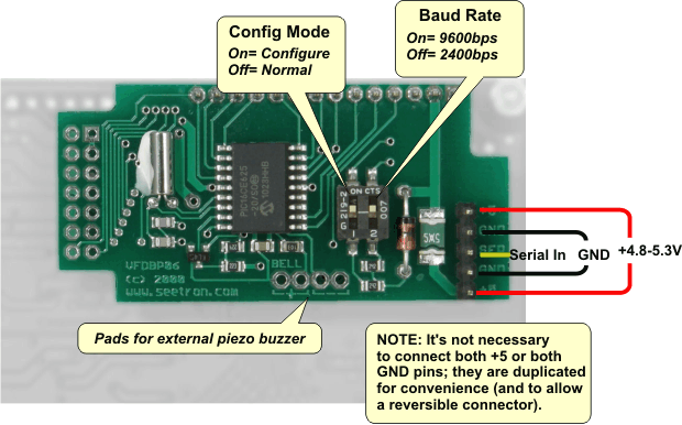 VFD-x20 serial interface hookup